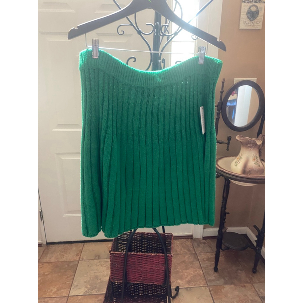 Women's ELOQUII Green Sweater skirt Size 18/20